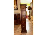 Cassettiera in Legno Porta cd cassettiera dolfi arte povera Artigianale a prezzo Outlet