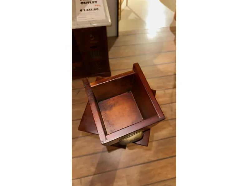 Cassettiera in Legno Porta cd cassettiera dolfi arte povera Artigianale a prezzo Outlet
