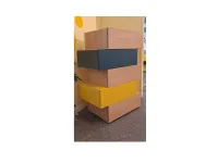 Cassettiera in Laminato Wallbox Moretti compact camerette a prezzo Outlet