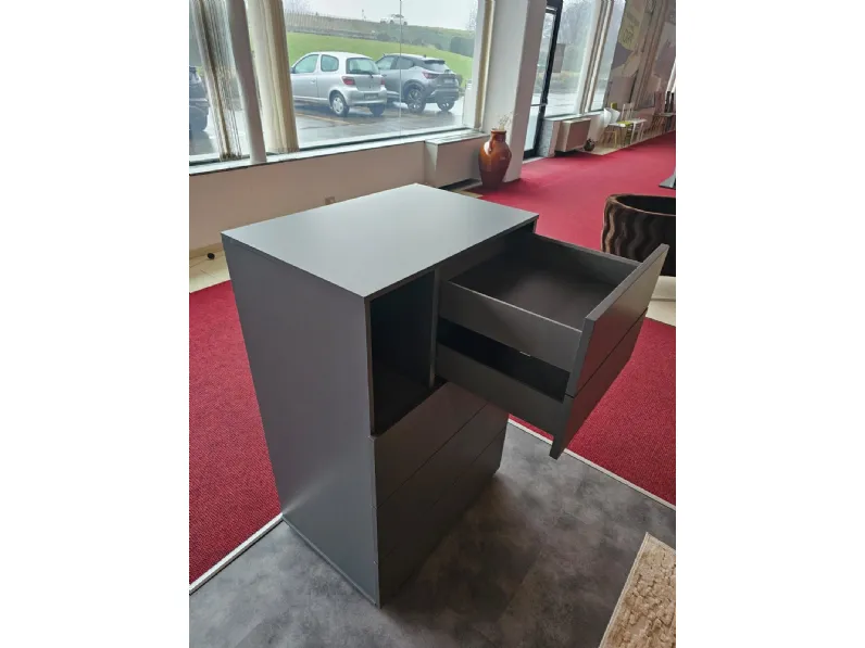 Cassettiera in Laccato opaco Theo Tomasella a prezzo Outlet