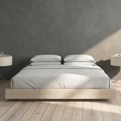 Comodino cromato/beige Bonaldo OFFERTA OUTLET
