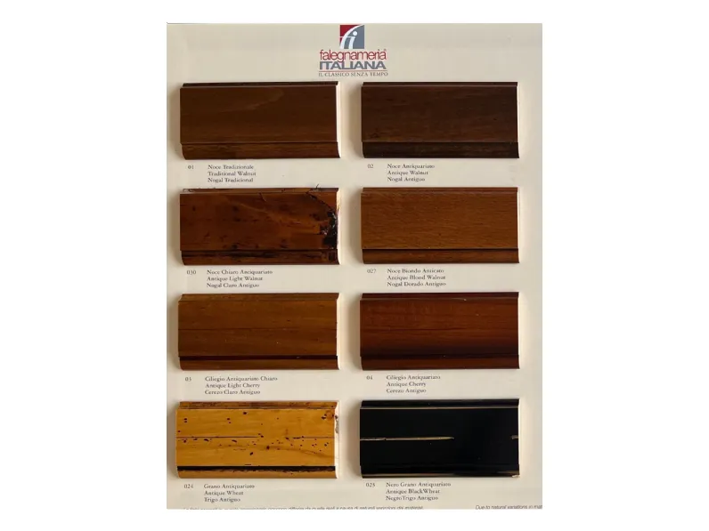 Comodino Falegnameria italiana modello Comò contadino f817 a prezzo scontato in legno