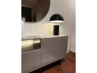 Comodino Como' lago 36e6 vetro lucido  Lago OFFERTA OUTLET