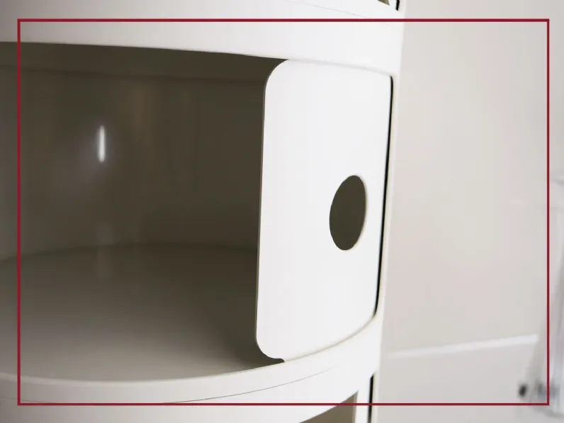 Comodino Componibile classic di Kartell a prezzo ribassato