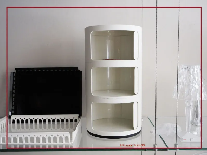 Comodino Componibile classic di Kartell a prezzo ribassato