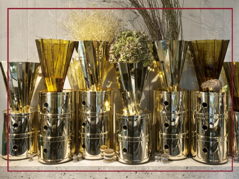 Comodino Componibili metal di Kartell a PREZZI OUTLET