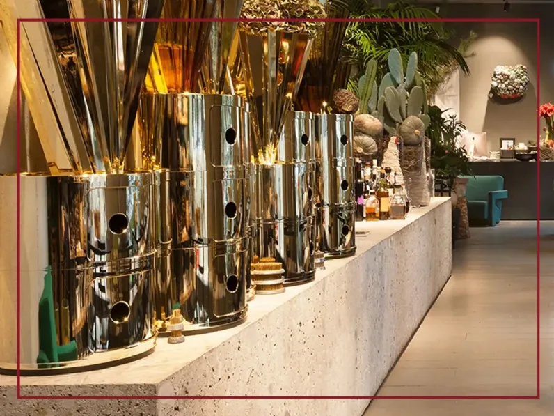 Comodino Componibili metal di Kartell a PREZZI OUTLET