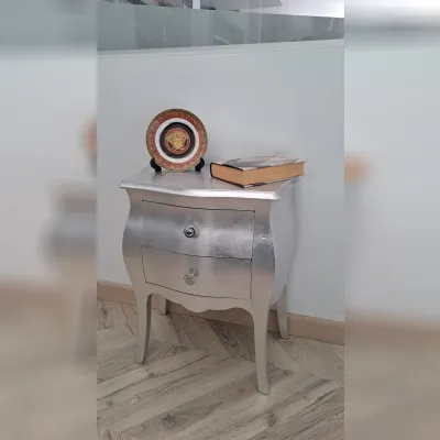 Comodino Coppia comodini bombati di Artigianale a PREZZI OUTLET