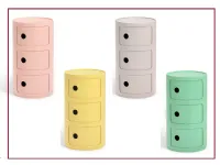 Comodino Mobile componibili bio di Kartell a PREZZI OUTLET