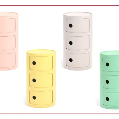 Comodino Mobile componibili bio di Kartell a PREZZI OUTLET