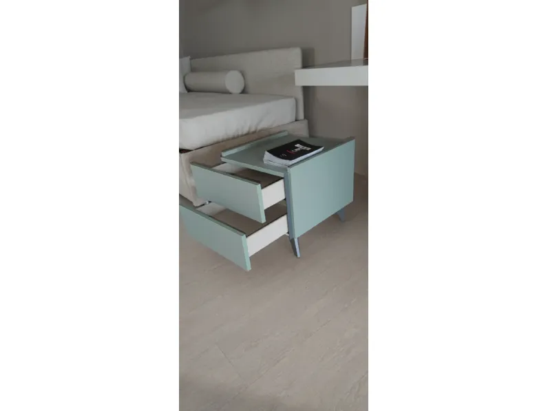 Comodino modello Golf 2 cassetti di Colombini casa 