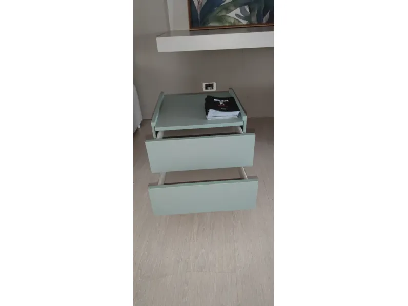 Comodino modello Golf 2 cassetti di Colombini casa 