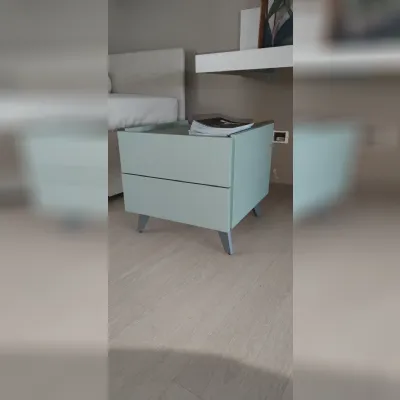 Comodino modello Golf 2 cassetti di Colombini casa 