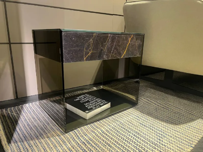 Comodino Upglass Lago a prezzo ribassato