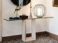 Consolle in stile Moderno in vetro Cattelan Diapason