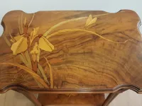 Tavolino art nouveau artigianale scontato