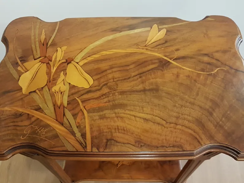 Tavolino art nouveau artigianale scontato