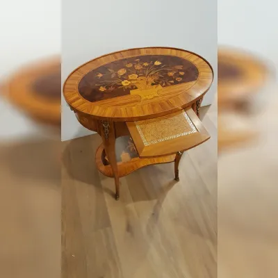 Tavolino Artigianale modello Tavolino luigi xv in OFFERTA OUTLET