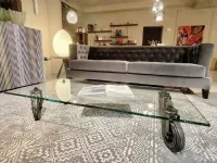 Tavolino design Tavolino con ruote di Fontana arte a prezzo scontato