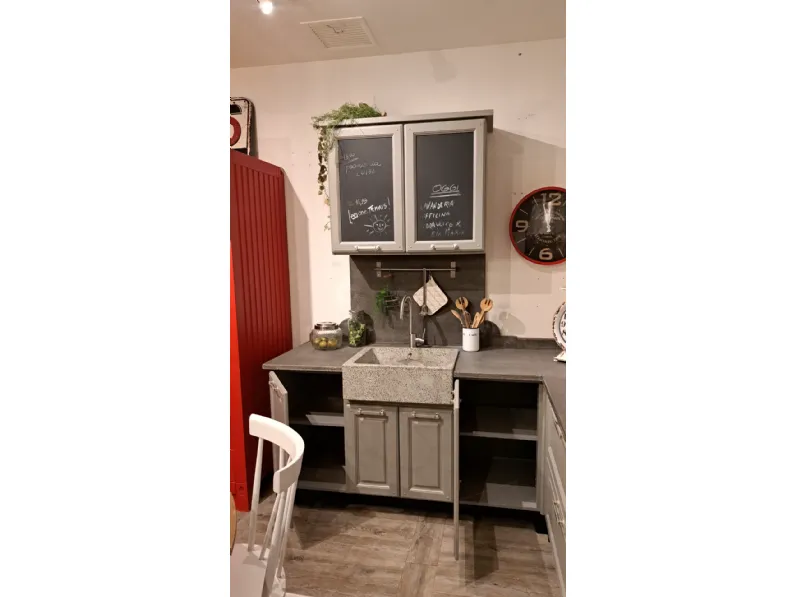 Cucina ad angolo industriale grigia Marchi cucine 1956 cap  a soli 10000 Euro