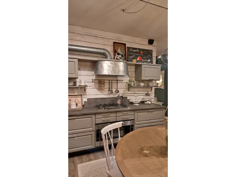 Cucina ad angolo industriale grigia Marchi cucine 1956 cap  a soli 10000 Euro
