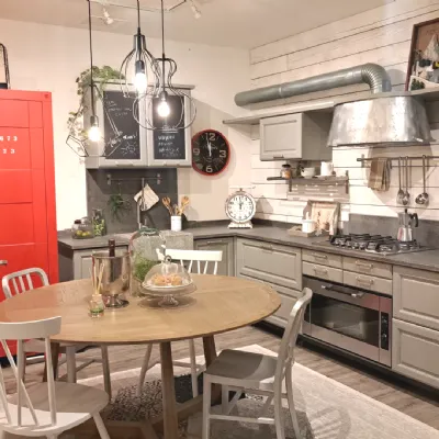 Cucina ad angolo industriale grigia Marchi cucine 1956 cap  a soli 10000 Euro