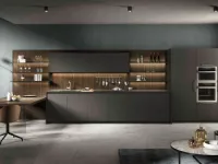Cucina design lineare Time for kitchen Artigianale a prezzo ribassato