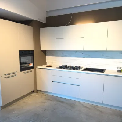 Cucina lineare moderna tortora Stosa Kaya a soli 5500 Euro