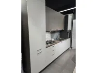 Cucina lineare in laminato materico altri colori Nina a prezzo scontato