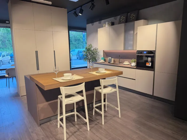 Cucina Immagina neck mathera di Lube cucine in offerta -62%