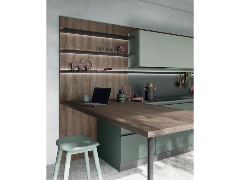 Cucina Easy 07 con penisola Ar-due con un ribasso imperdibile
