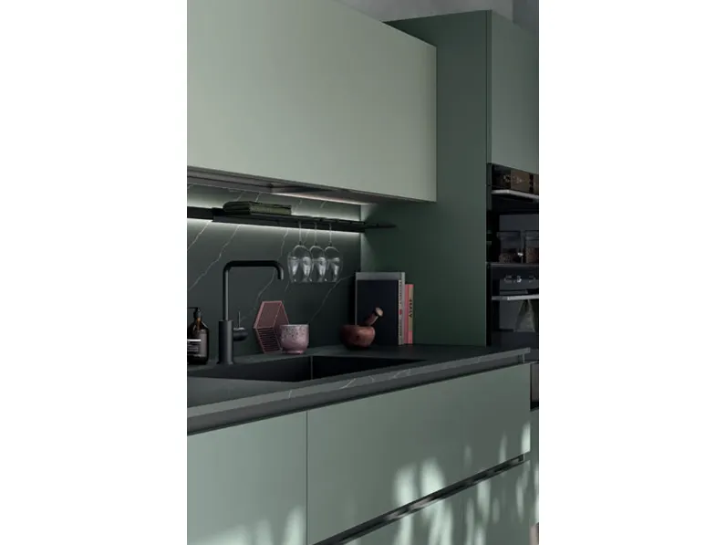 Cucina Easy 07 con penisola Ar-due con un ribasso imperdibile