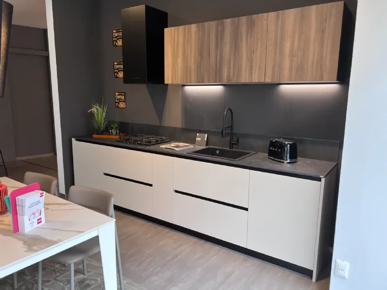 Cucina lineare Scavolini Lumina SCONTATA 56%