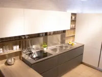 CUCINA ad angolo Veneta cucine Oyster SCONTATA 55%