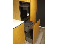 Cucina rovere chiaro design lineare Arrex Loft wood a soli 6498 Euro