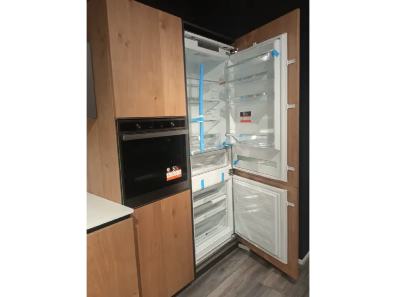 Cucina rovere chiaro design lineare Arrex Loft wood a soli 6498 Euro