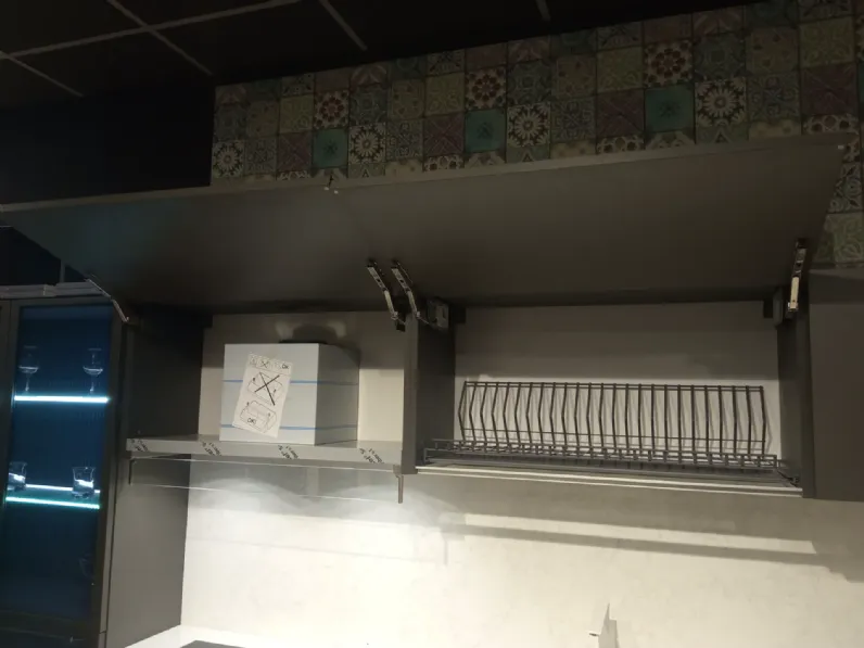 Cucina rovere chiaro design lineare Arrex Loft wood a soli 6498 Euro