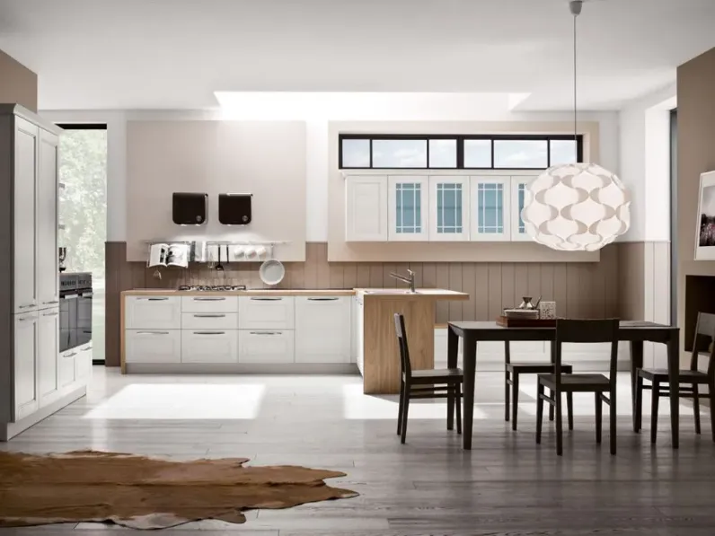 Cucina a prezzo scontato con penisola moderna Alice Arrex
