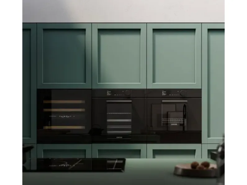 Cucina Alma 04 design grigia Arredo3 con penisola scontata 30%