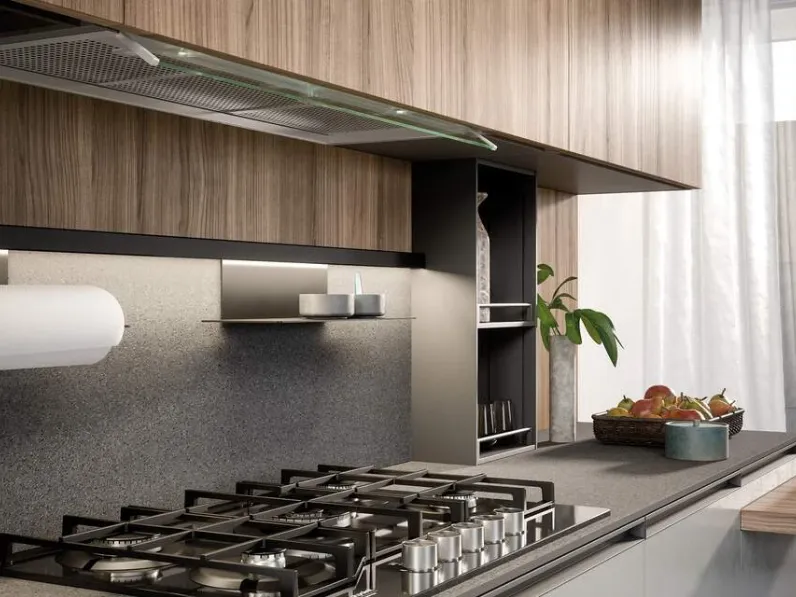 Cucina a PREZZI OUTLET in melaminico Prima cucine -30%