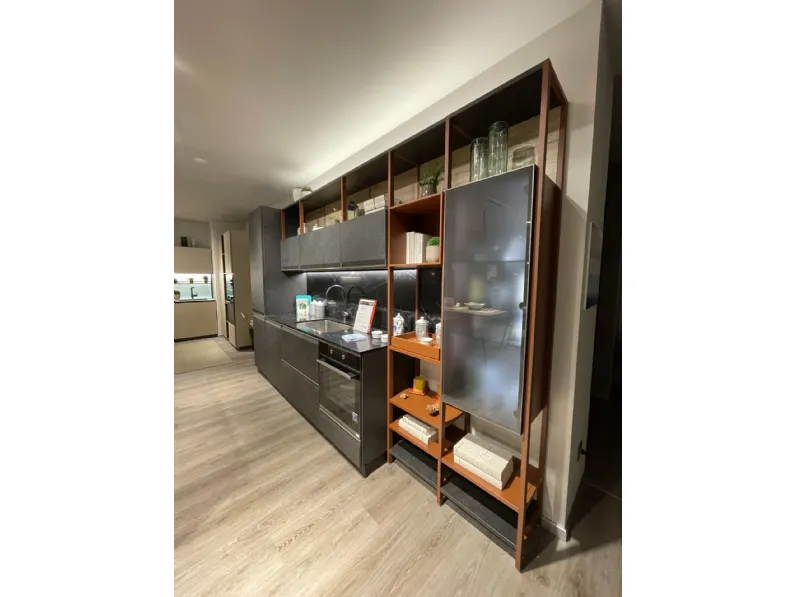 Cucina a prezzo ribassato con isola design Formalia Scavolini