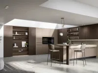 Cucina altri colori moderna con penisola Tekna 03 Arredo3 a soli 22656 Euro