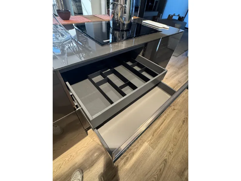 Cucina altri colori design con isola Lago 36e8 kitchen a soli 19200 Euro