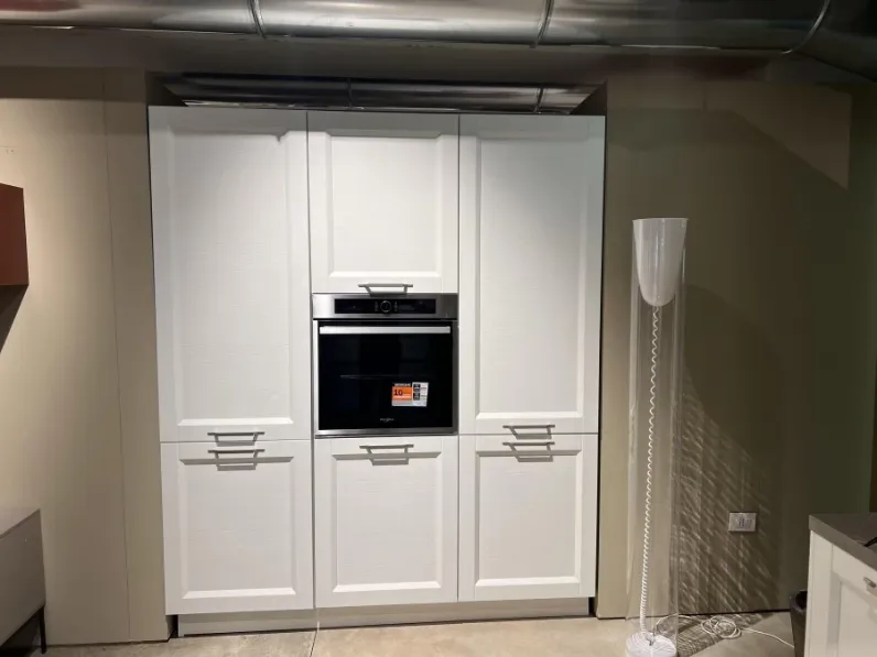 Cucina lineare in legno a prezzo scontato 60%