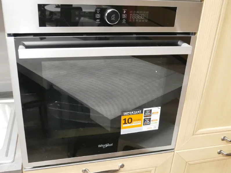 Cucina ad angolo in legno rovere chiaro Time a prezzo ribassato