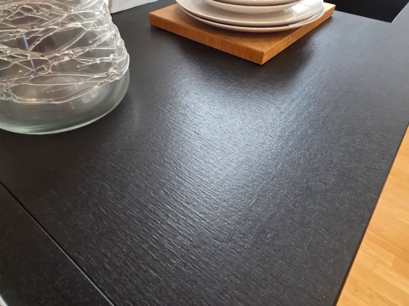 Cucina modello Cucina infinity  bianco e nero assoluto Ar-tre PREZZO SCONTATO 50%