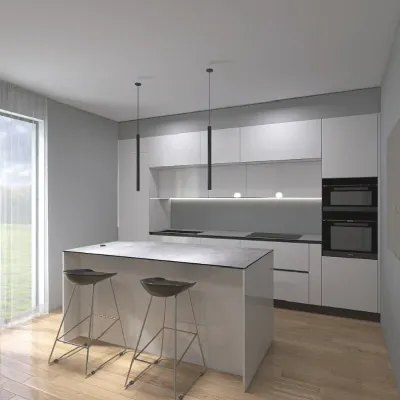 Cucina Cucinamarmi con isola Primopiano cucine con un ribasso imperdibile