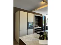 Cucina Dada moderna con isola altri colori in laccata opaco Intersection