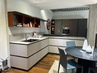 Cucina a PREZZI OUTLET in laminato materico Ernestomeda -50%