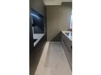 Cucina con penisola in laminato materico altri colori N elle e inside a prezzo ribassato